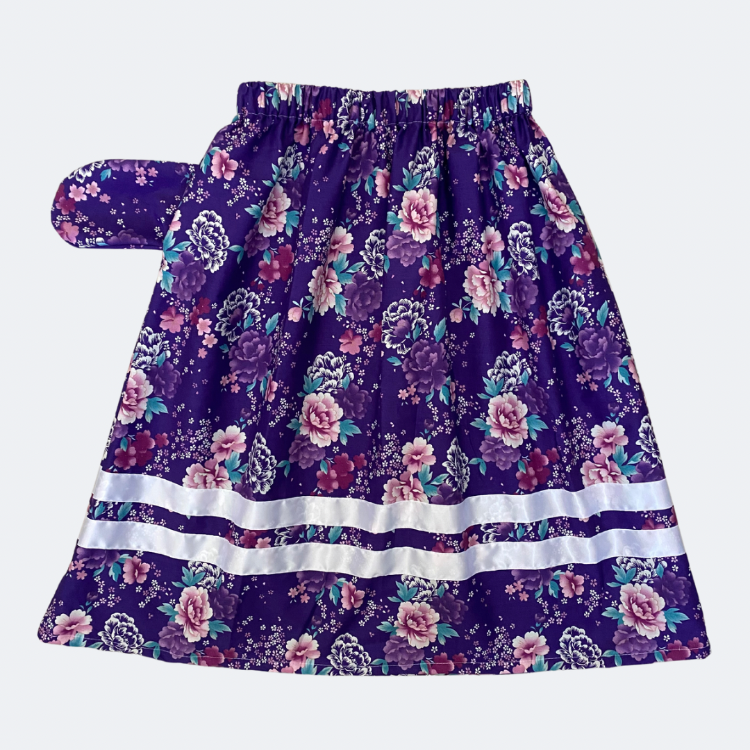 ~Wisdom & Wealth Collection~ Round Dance Style Ribbon Skirt with Functioning Pockets