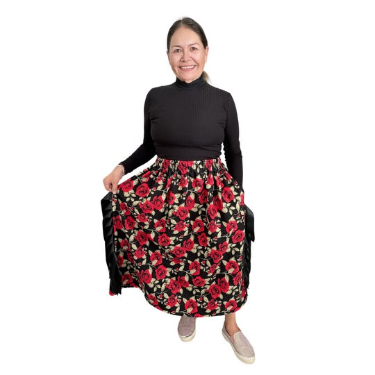 ~Love & Courage Collection~ Round Dance Style - Side Ribbons with Functioning Pockets