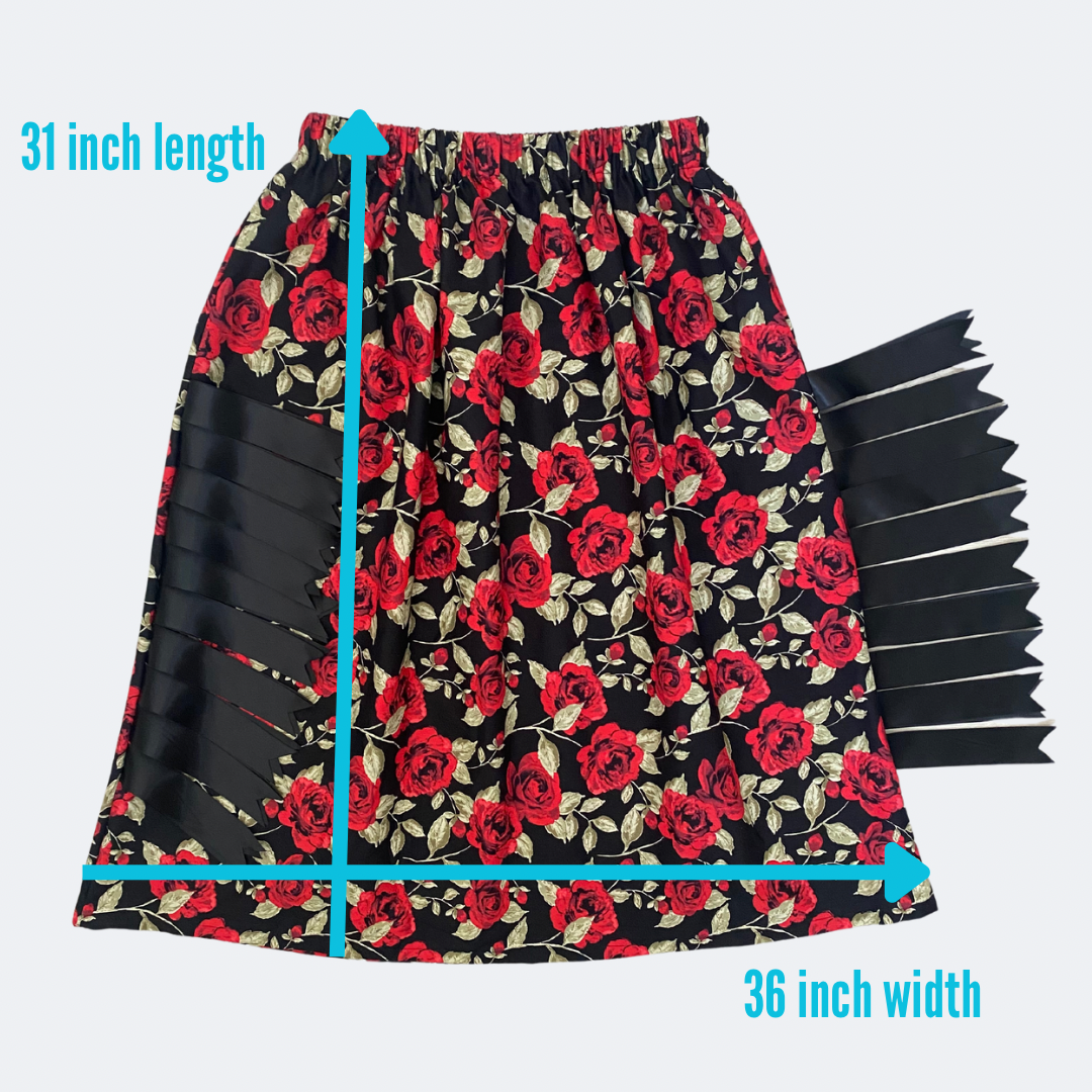 ~Love & Courage Collection~ Round Dance Style - Side Ribbons with Functioning Pockets