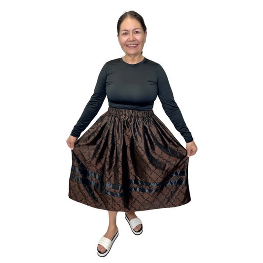 ~Class & Elegance Collection~ Satin Ribbon Skirt with Functioning Pockets