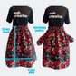 ~Love & Courage Collection~ Modern Contemporary Ribbon Skirt with Functioning Pockets