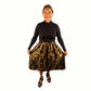 ~Golden Sky with LV Collection~ Round Dance Style Ribbon Skirt with Functioning Pockets