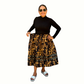 ~Golden Sky with LV Collection~ Round Dance Style Ribbon Skirt with Functioning Pockets