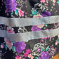 ~The Calm Serenity Sparkling Silver Collection~ Round Dance Style Ribbon Skirt with Functioning Pockets