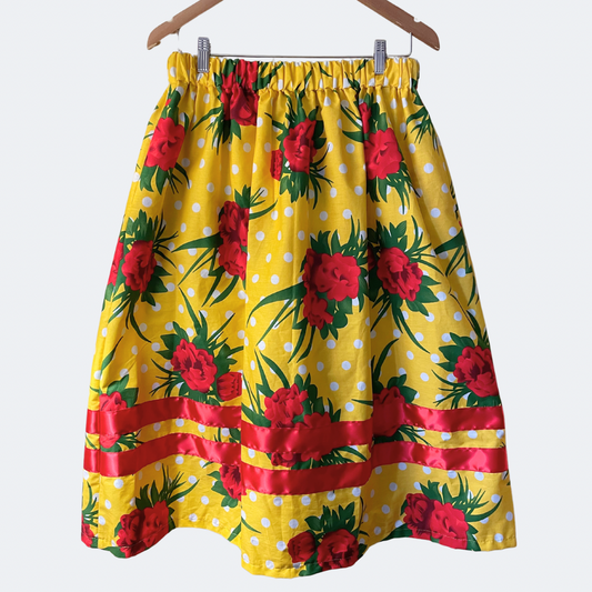 ~A Bright New Years Collection~ Modern Contemporary Ribbon Skirt with FUNCTIONING Pockets