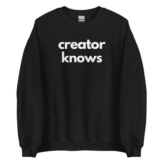 Creator Knows sweater