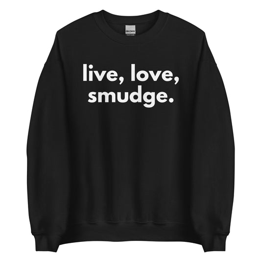 Live, Love, Smudge Sweater