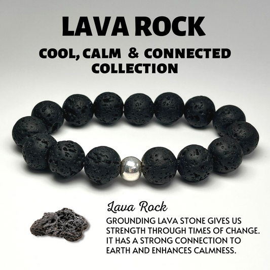 Cool, Calm & Connected Collection - Lava Rock