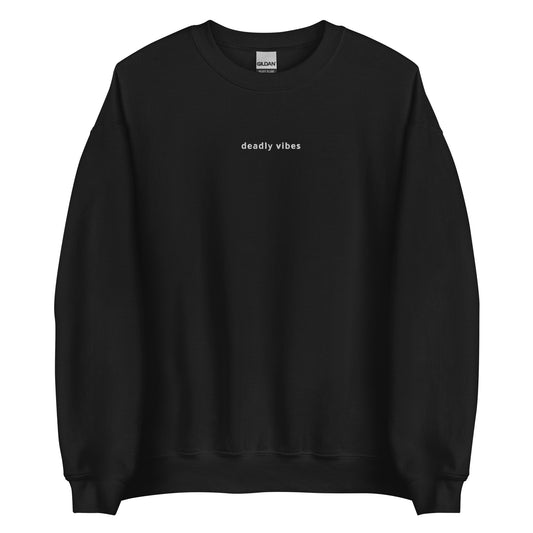 Deadly Vibes Embroidered Sweater