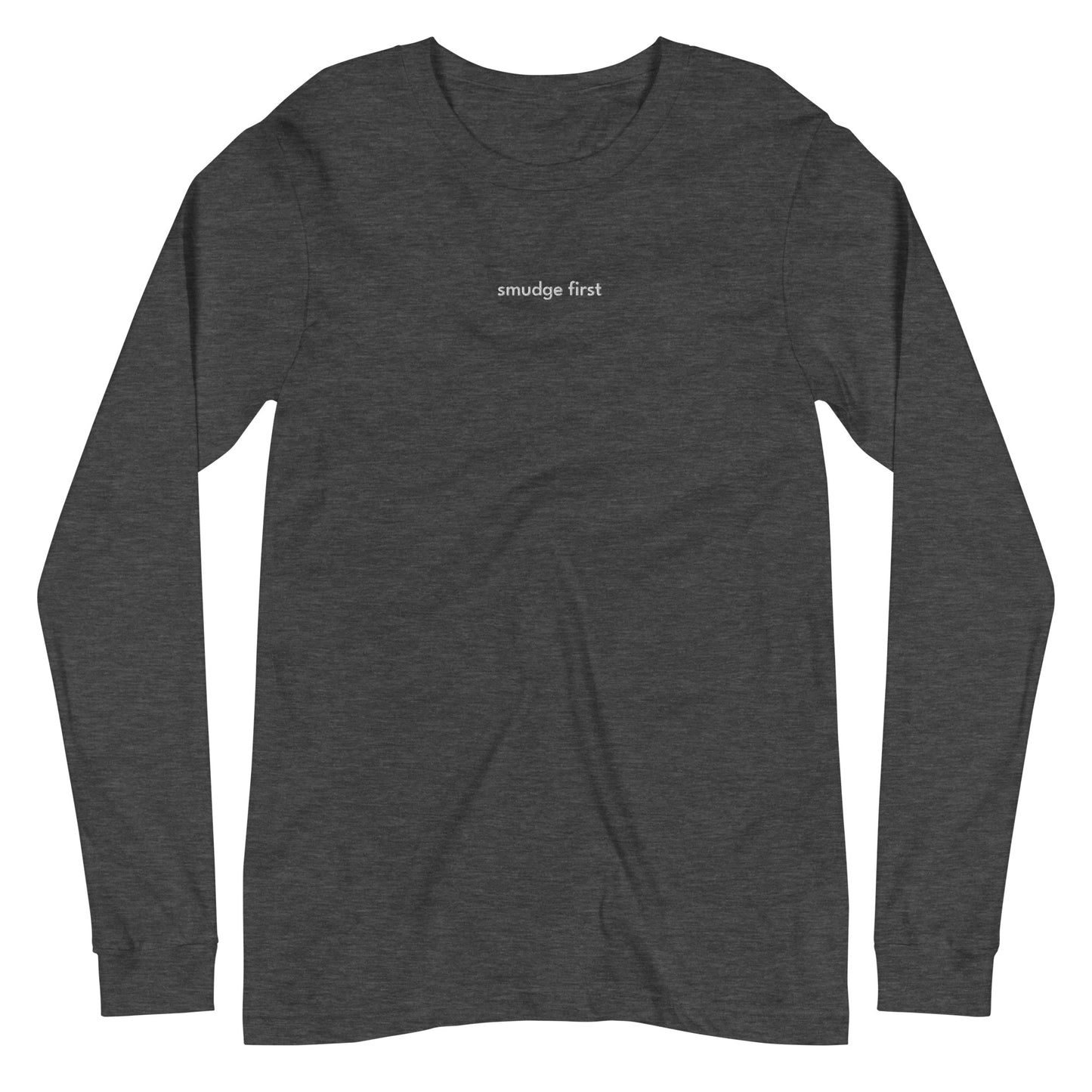 Smudge First Embroidered Long Sleeve