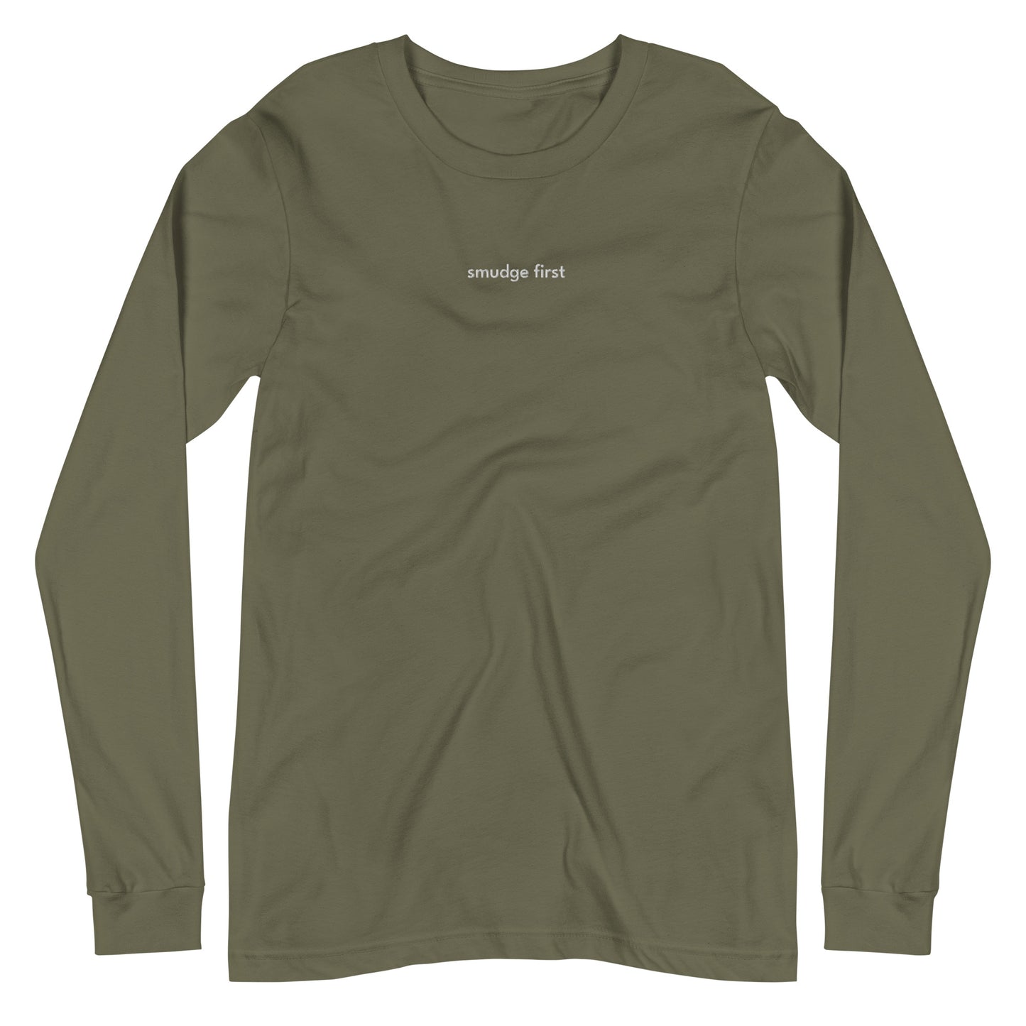 Smudge First Embroidered Long Sleeve
